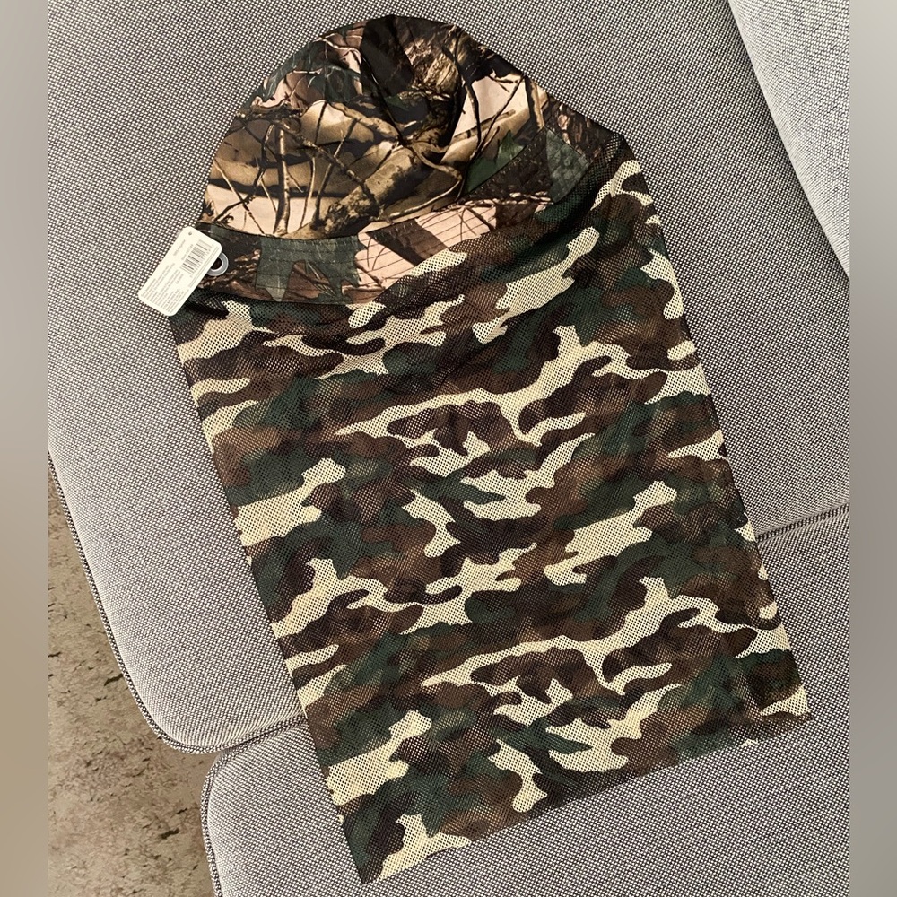 Camo Net Bucket Hat Halloween